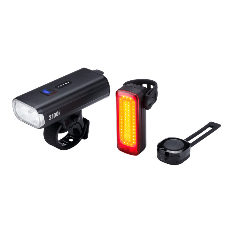 BBB Cycling StrikeDuo 2100i Combo Signal Pro Light Set BLS-277i black