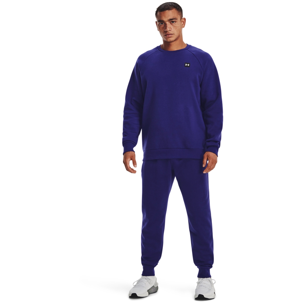 UA RIVAL FLEECE PANTS Men Clothing Sports Training BLUE