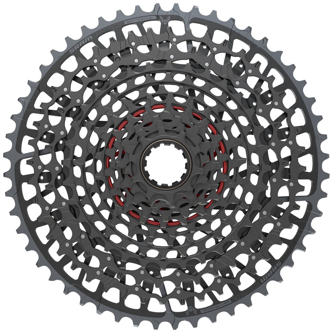 Picture of SRAM X0 Eagle XS-1295 Cassette - T-Type | XD | 12-speed | A1 - 10-52 Teeth