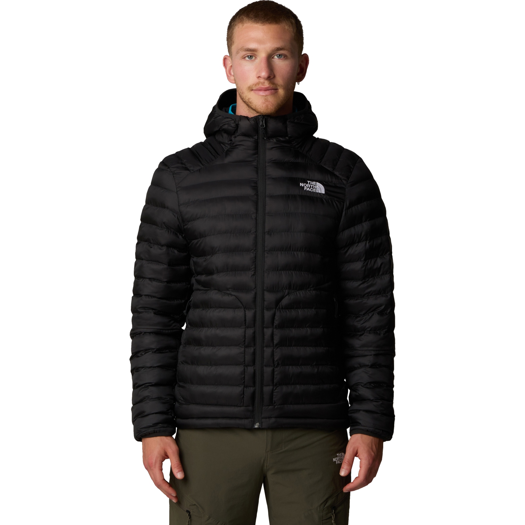 Produktbild von The North Face Huila Kapuzenjacke mit synthetischer Isolierung für Herren - TNF Black/Asphalt Grey/NPF