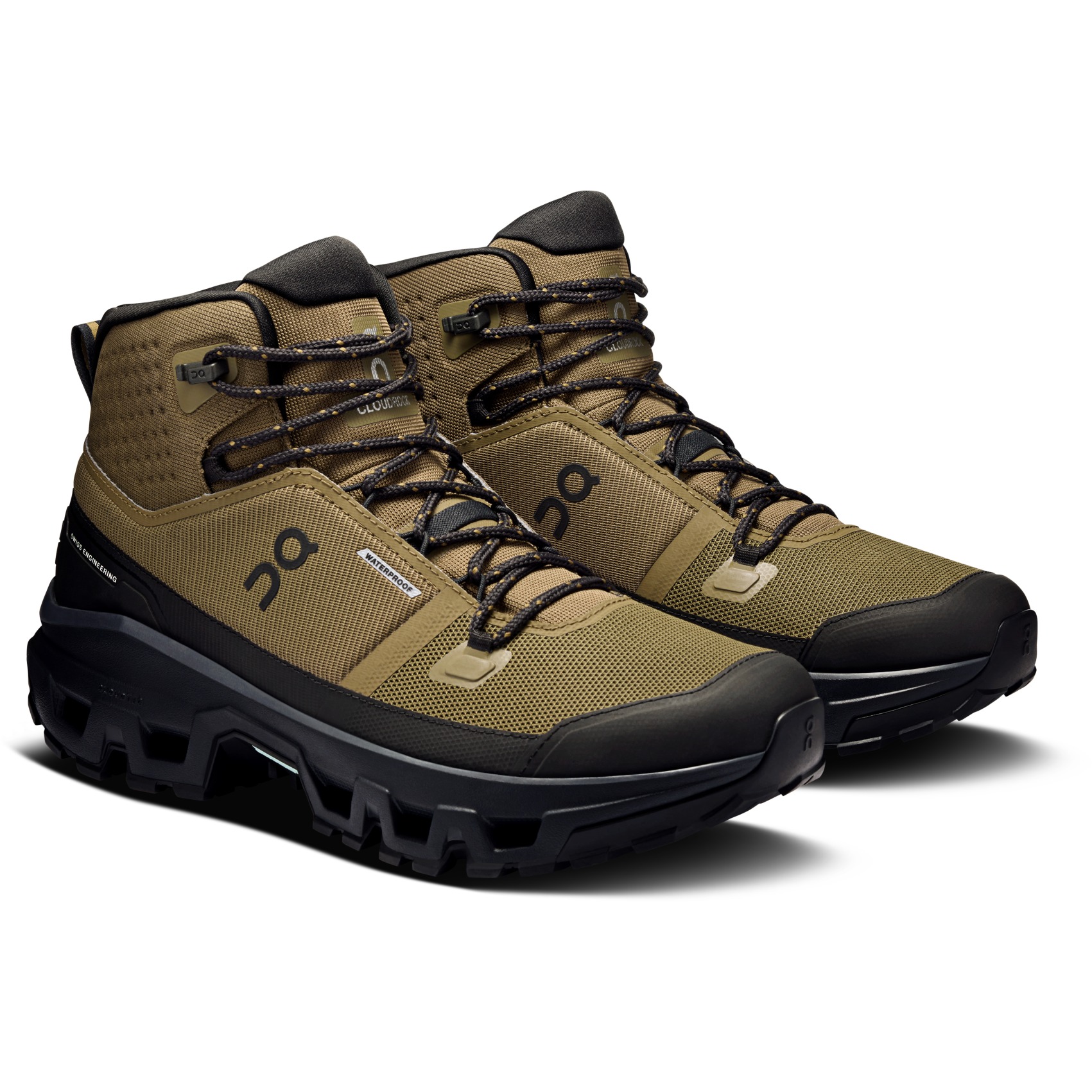 Produktbild von On Cloudrock Mid Waterproof Wanderschuhe Herren - Hunter | Black