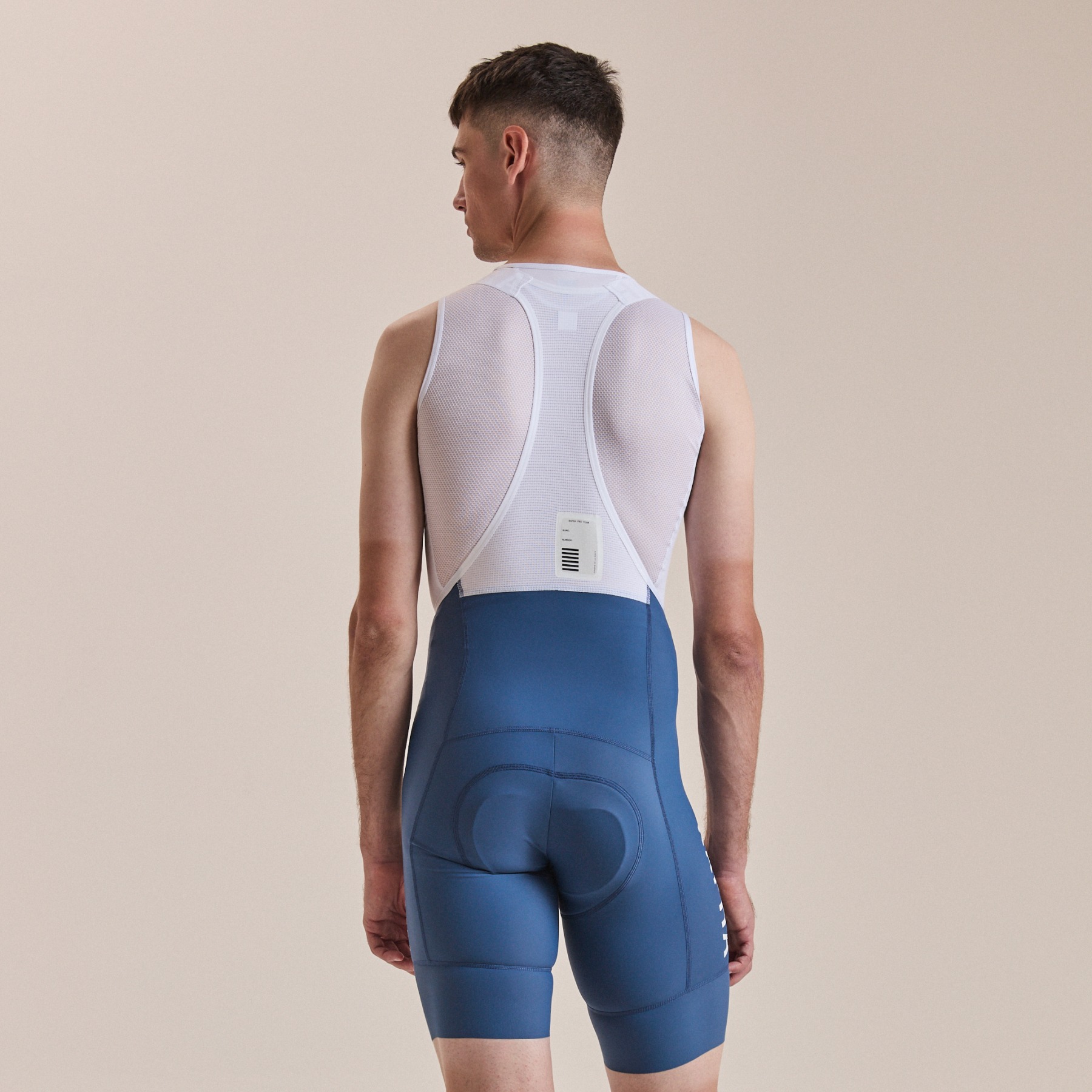Rapha Pro Team Training Bib Shorts Men - denim blue/white | BIKE24