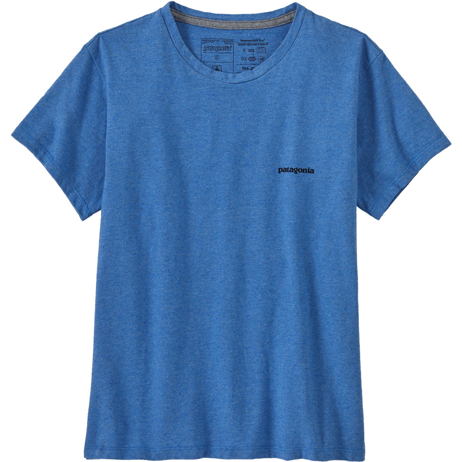 Blue patagonia 2024 t shirt