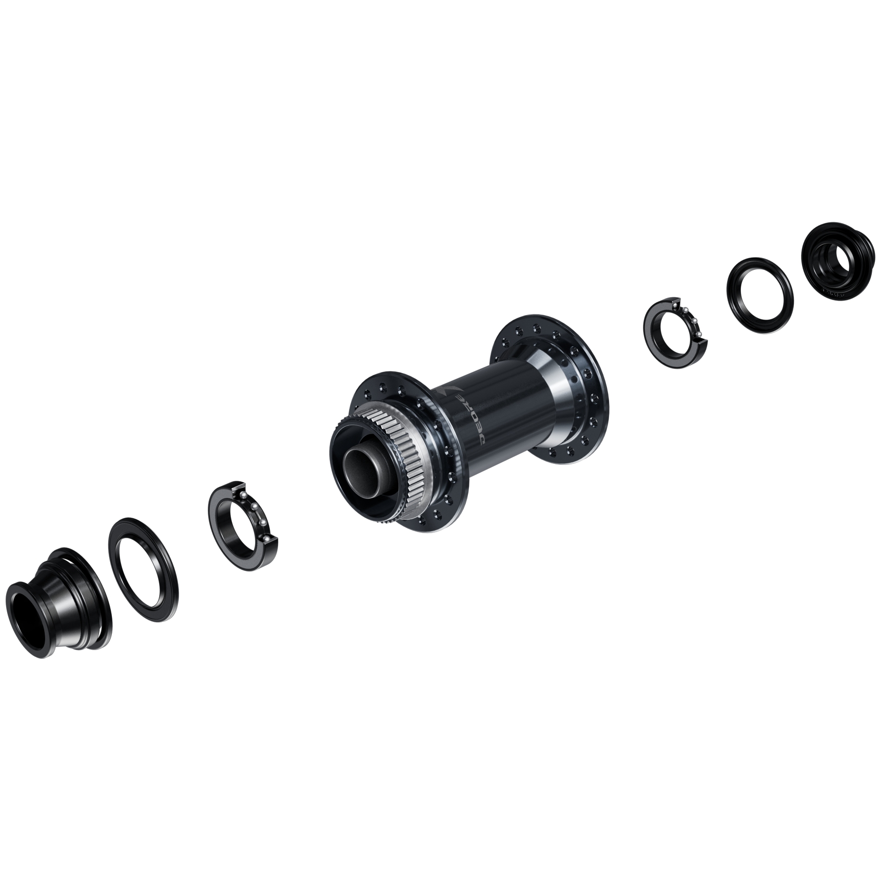 シマノ DEORE XT フロントHUB DEORE XT フロントハブ 110x15 mm E-スルー