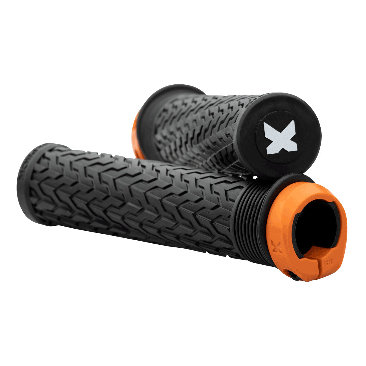 Picture of Sixpack S-Trix PA Lock-On Handlebar Grips - Foxhunt orange