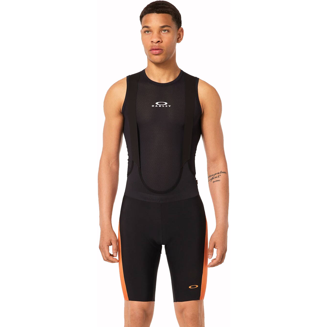 Picture of Oakley Endurance Ultra Bib Shorts Men - Black/Orange