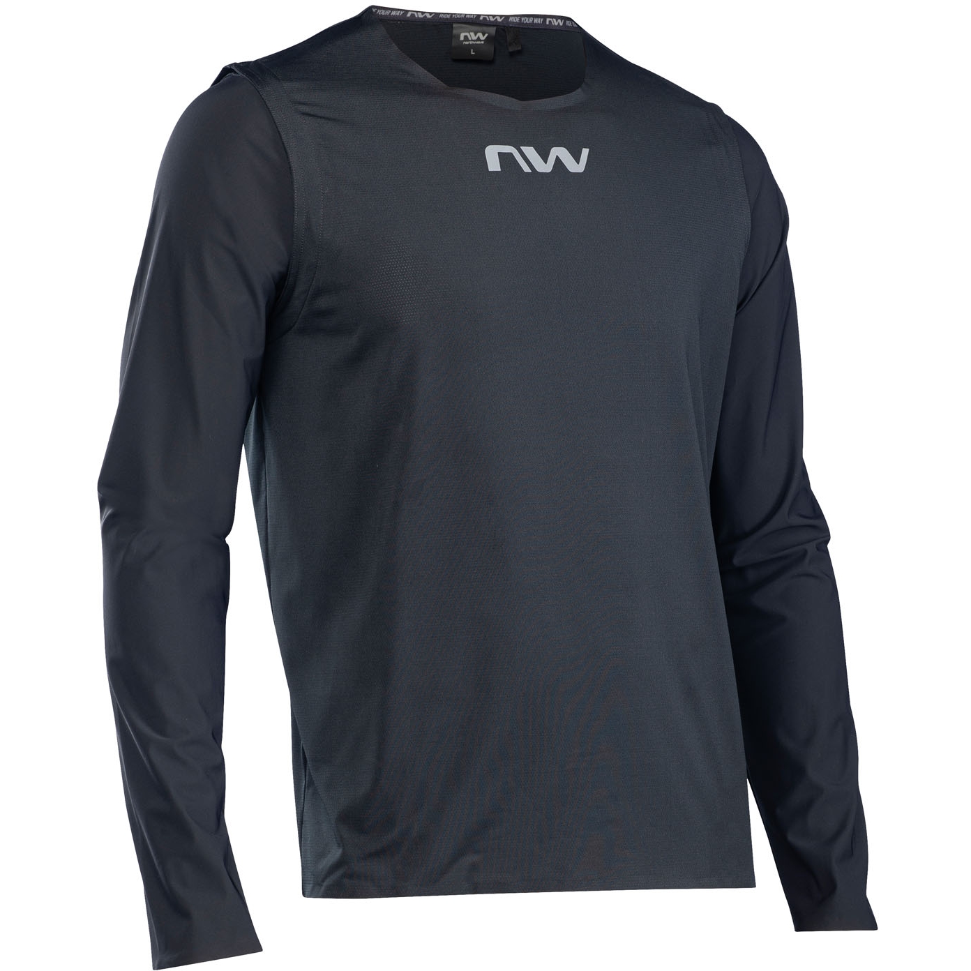 Picture of Northwave Crew Pro Long Sleeve Jersey Men - black 10