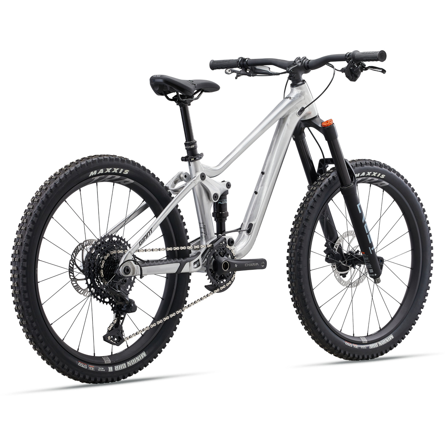 Giant Faith 24 24 Kids Mountain Bike 2025 raw aluminum BIKE24