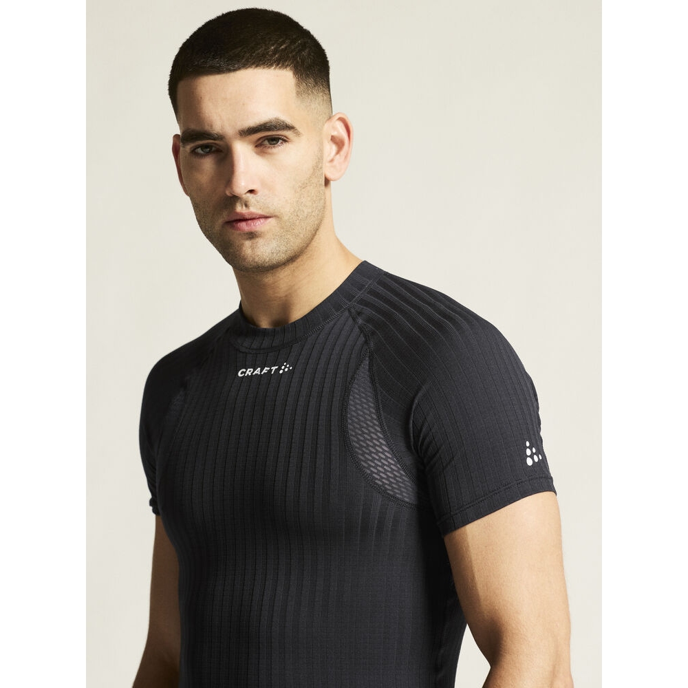 CRAFT Active Extreme X Crew Neck T-Shirt Men - Black | BIKE24