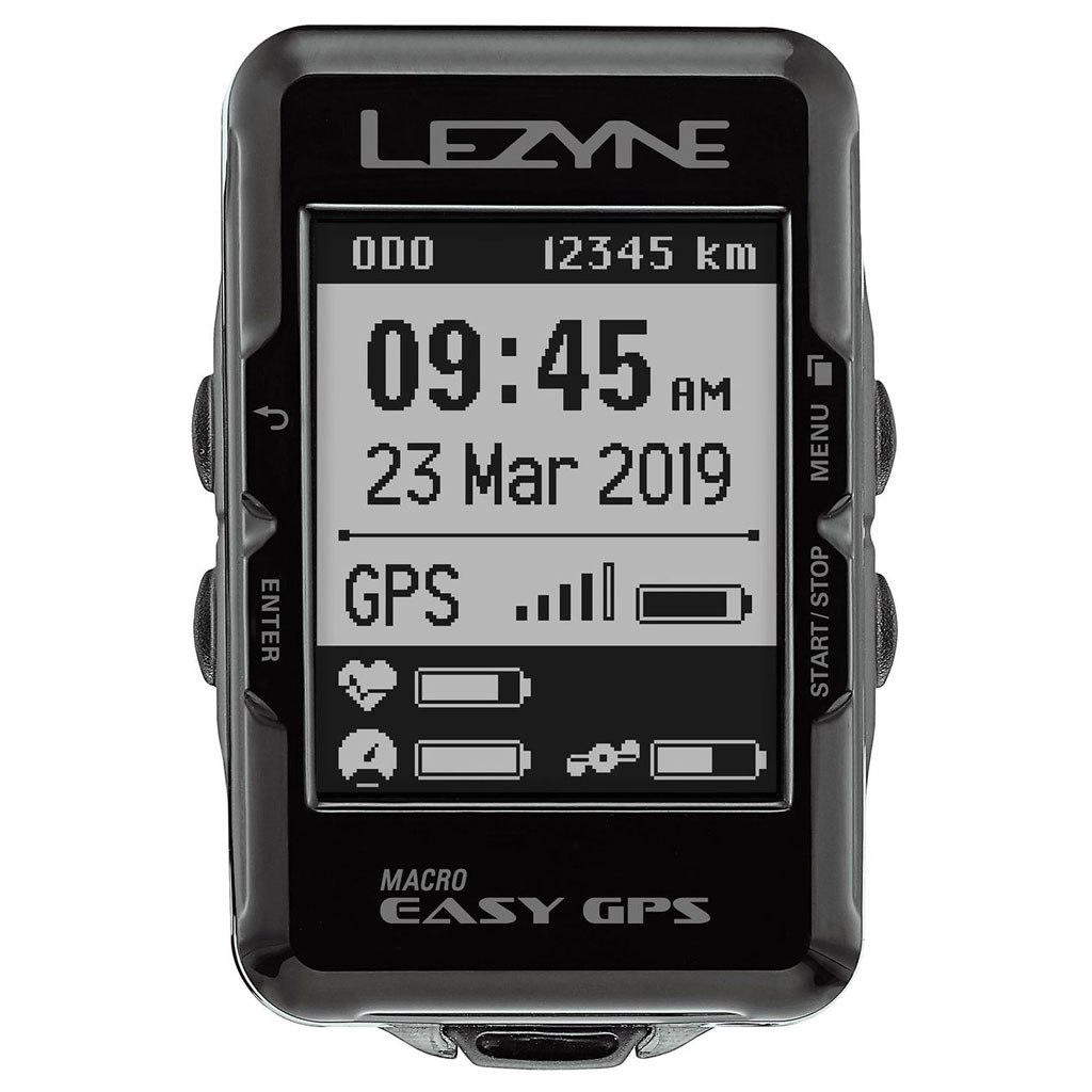 Picture of Lezyne Macro Easy GPS Cycling Computer - black