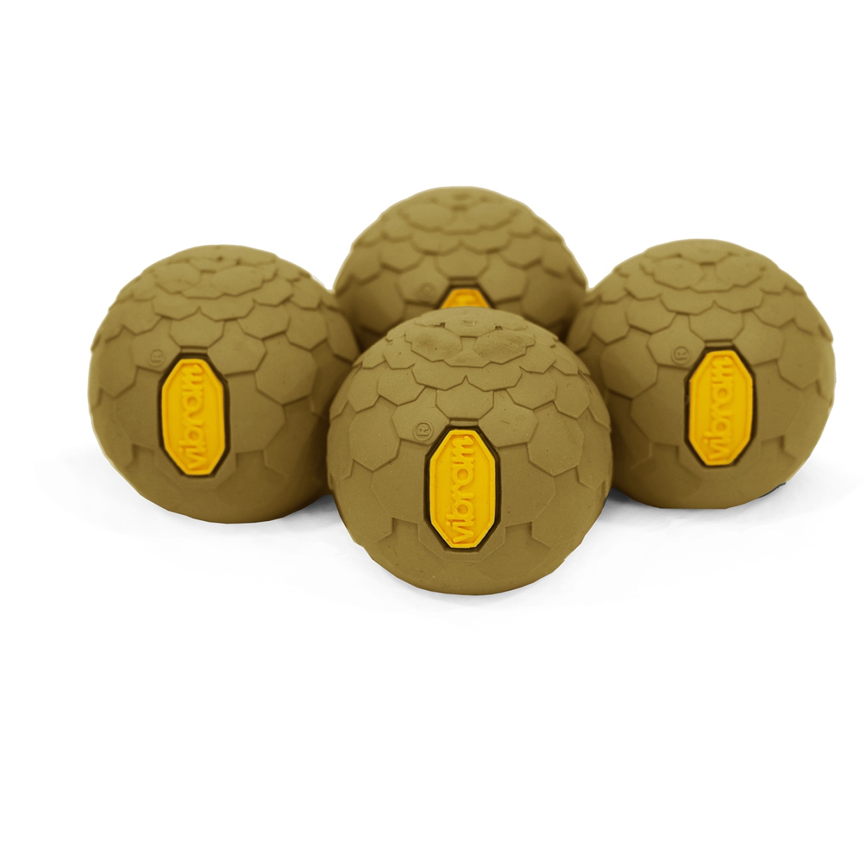 Produktbild von Helinox Vibram Ball Feet Ersatzfüße - 45mm - 4 Pcs. - Coyote Tan