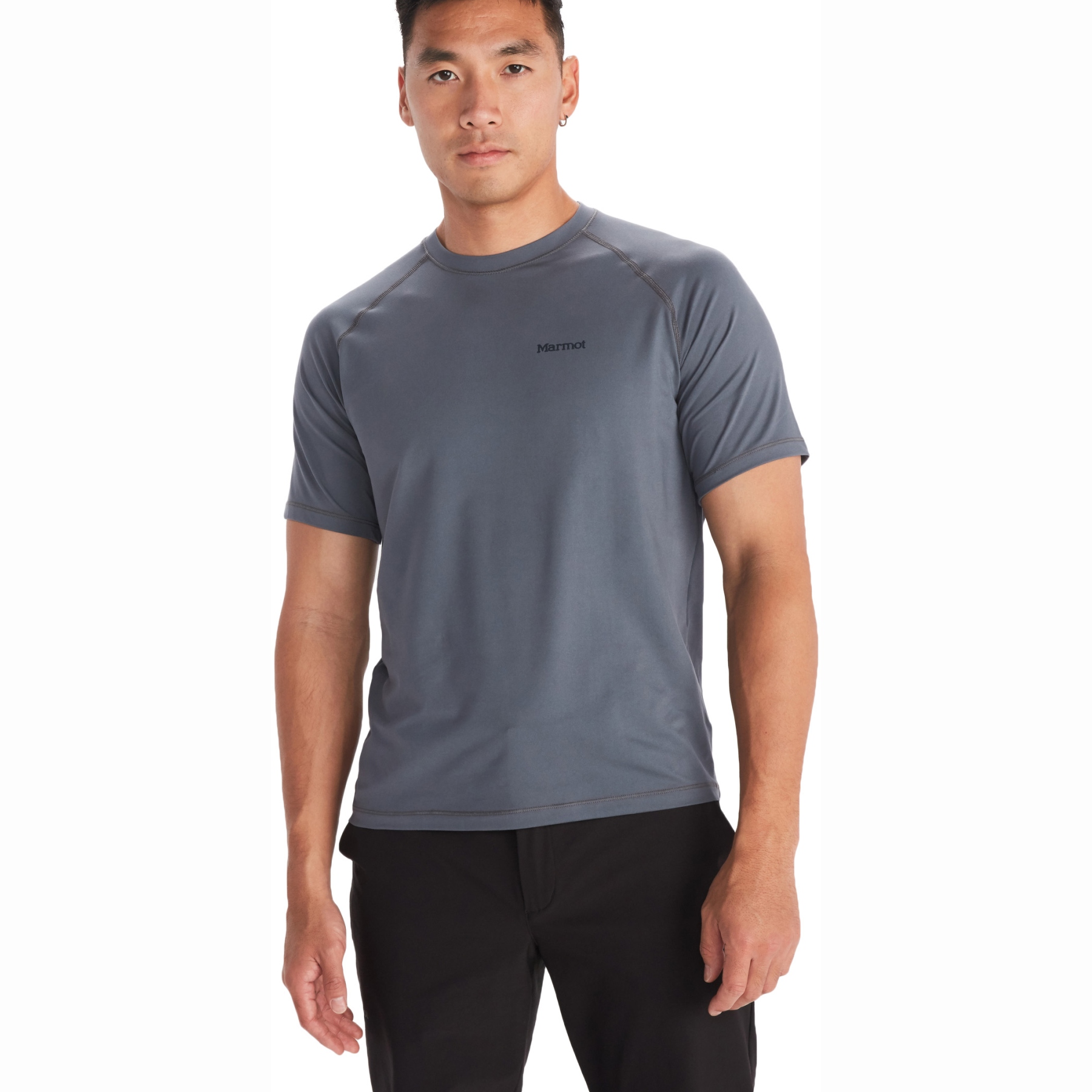 Productfoto van Marmot Windridge T-Shirt Heren - steel onyx