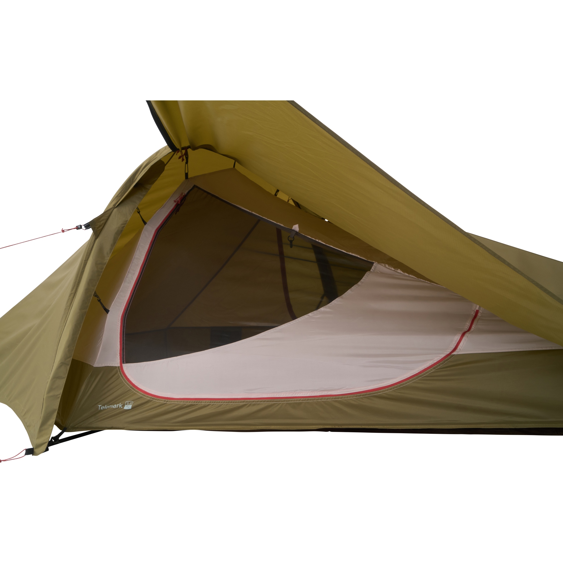 Nordisk Telemark 2.2 PU 2.0 Tent - Dark Olive Green | BIKE24