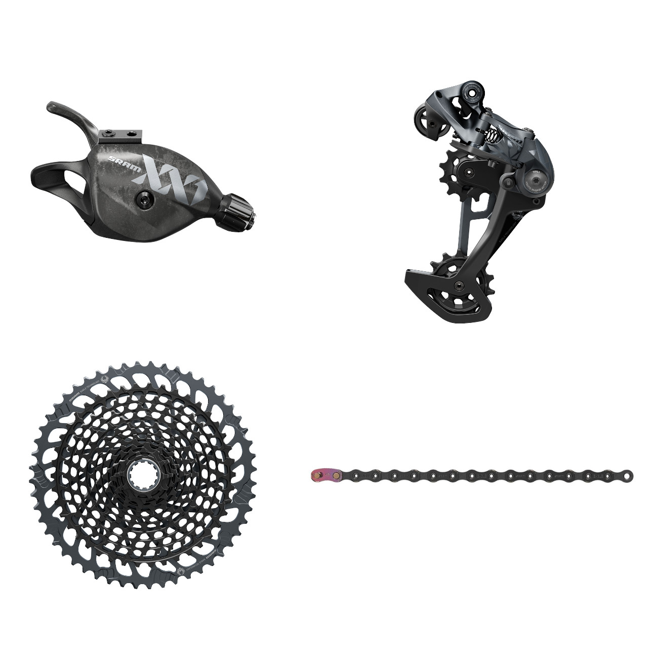 Picture of SRAM XX1 Eagle 1x12-speed Upgrade Kit - Trigger Shifter - 10-52 t. XG-1295 Cassette - black