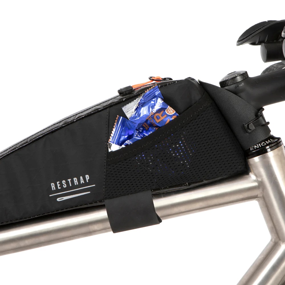  Acepac Bolsa de cuadro de bicicleta con cremallera - Grande,  Negro - 129305 : Deportes y Actividades al Aire Libre