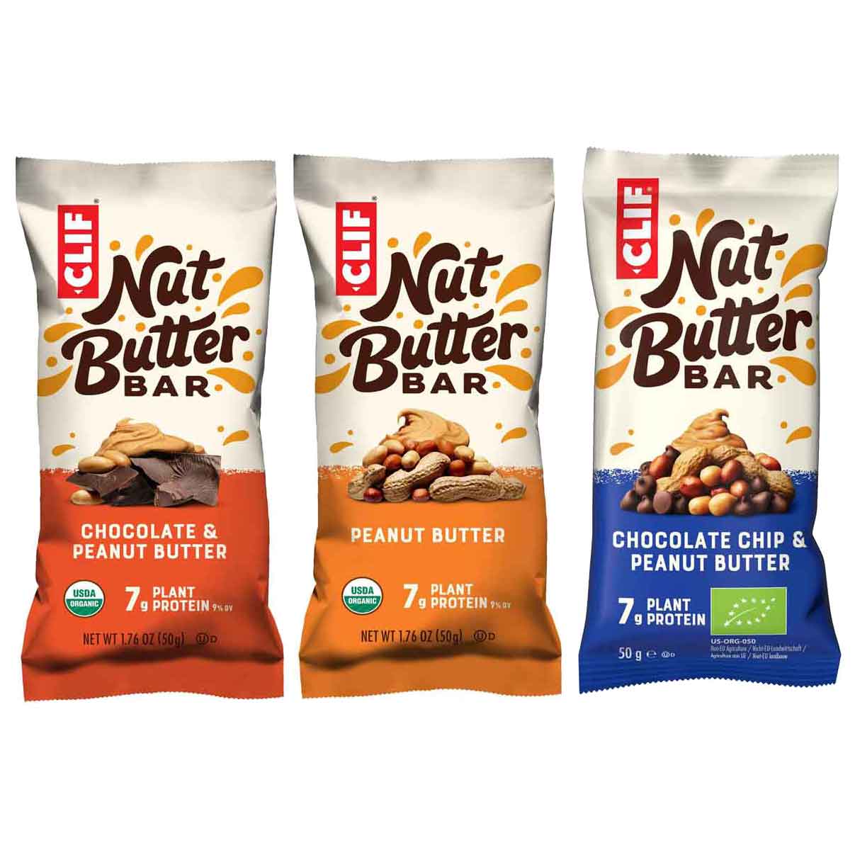 Produktbild von Clif BIO Nut Butter Bar - Kohlenhydrat-Nussriegel - 50g