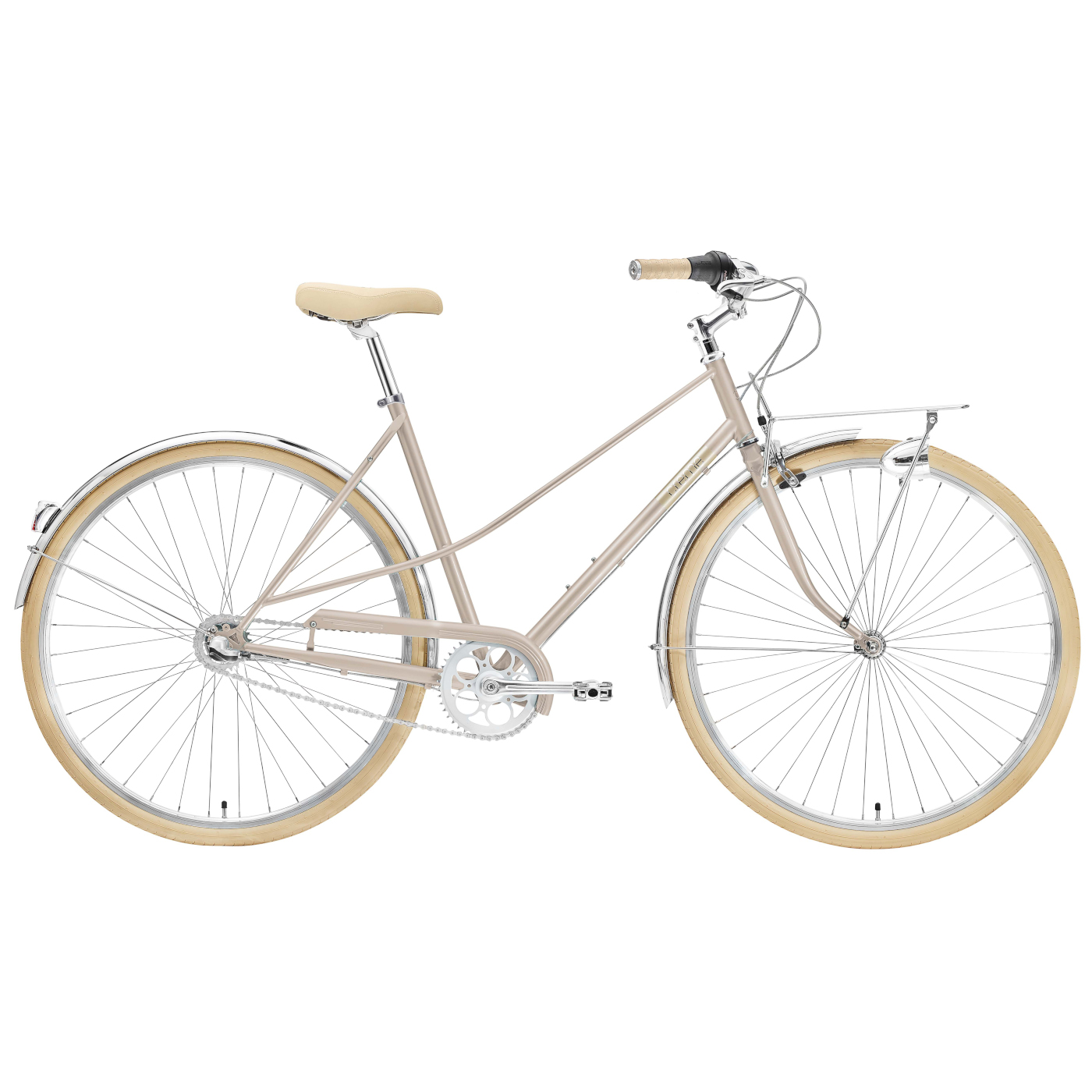 Productfoto van Creme Cycles CAFERACER Lady Uno - Women Citybike - 2023 - rose clay