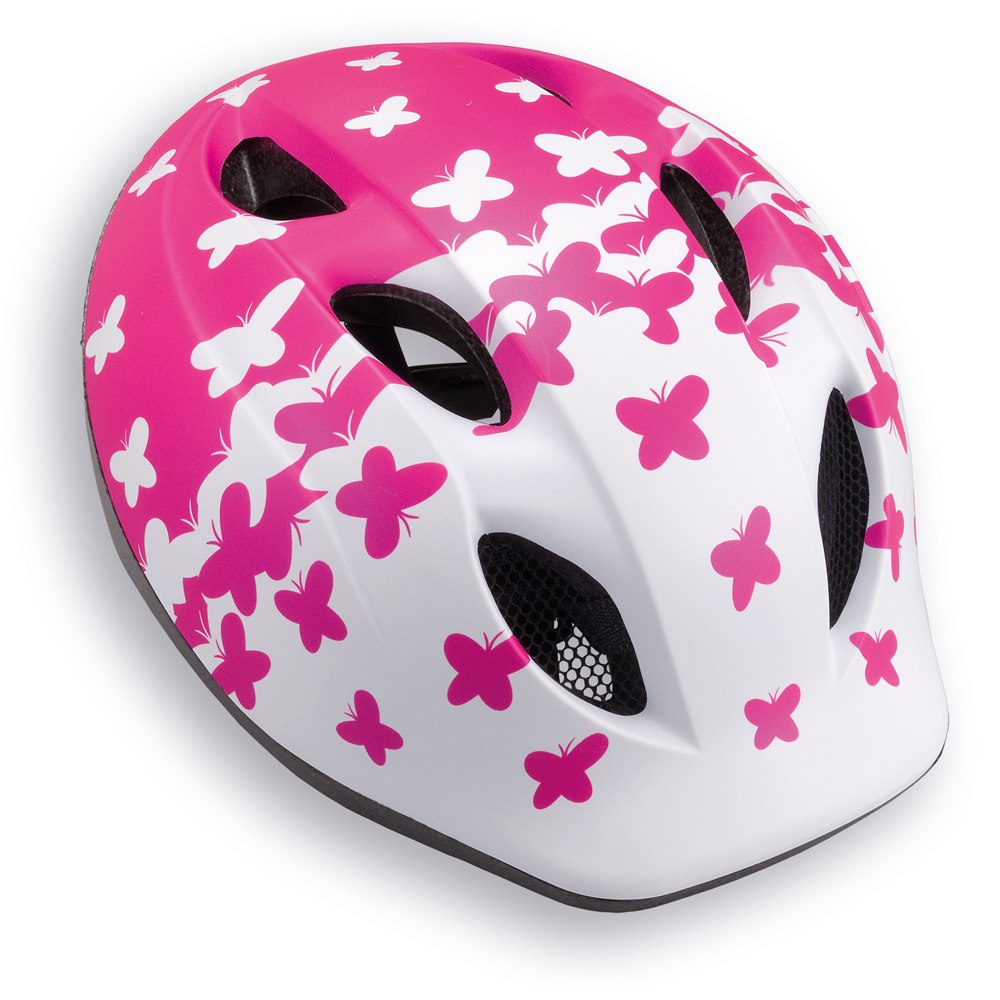 Picture of MET Buddy &amp; Superbuddy Kids Helmet - Pink Butterflies