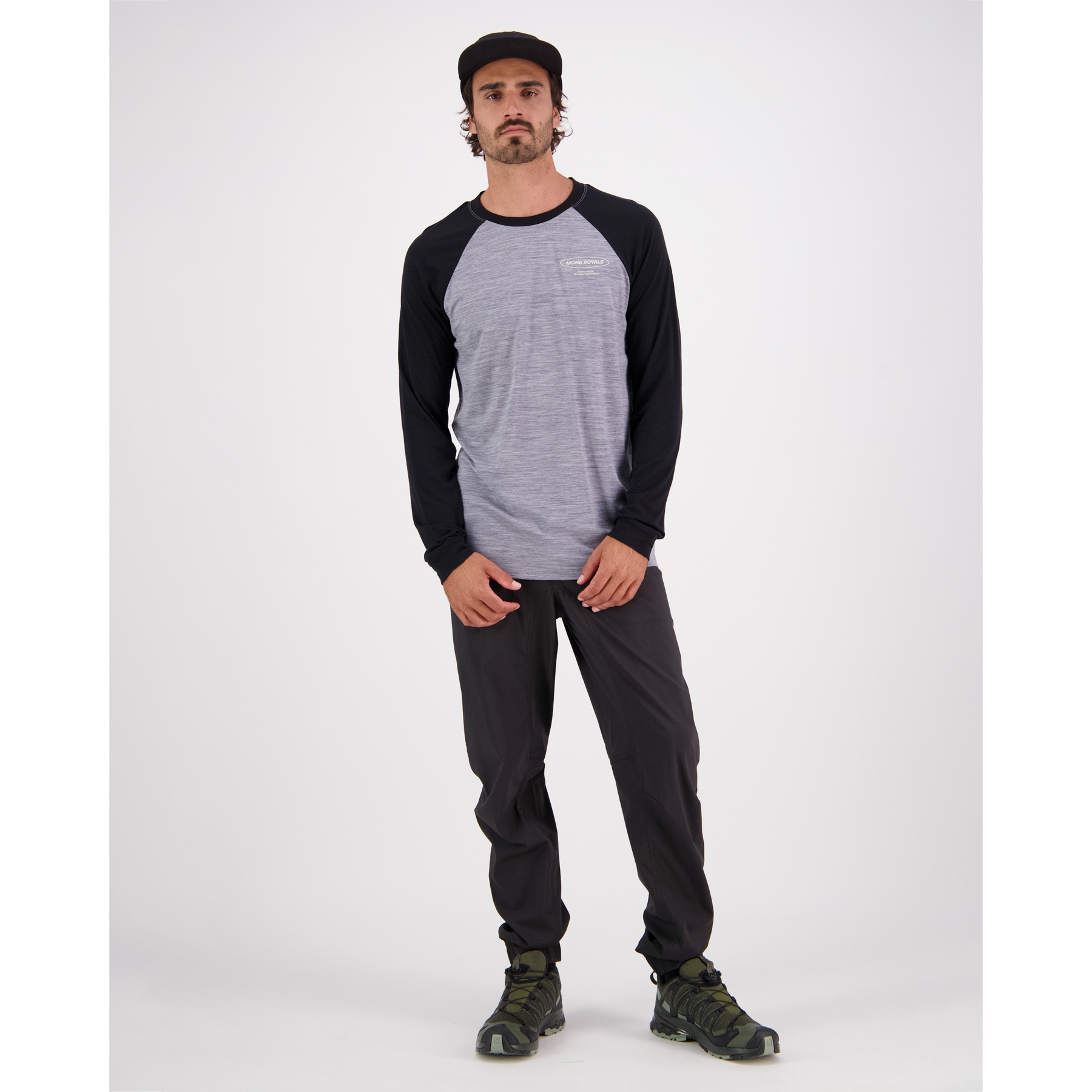 Chemise de baseball raglan pour hommes, collection Heritage