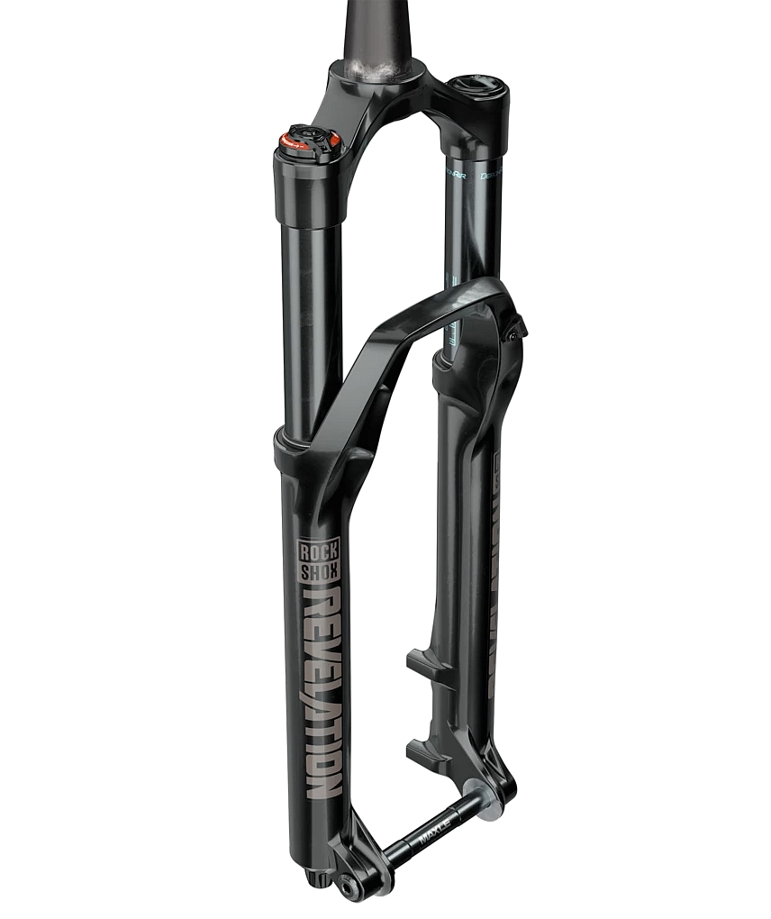 Picture of RockShox Revelation RC Debon Air Suspension Fork - 29&quot; | 150mm | 42mm Offset | Tapered - 15x110mm Boost - Maxle Stealth - Gloss Black