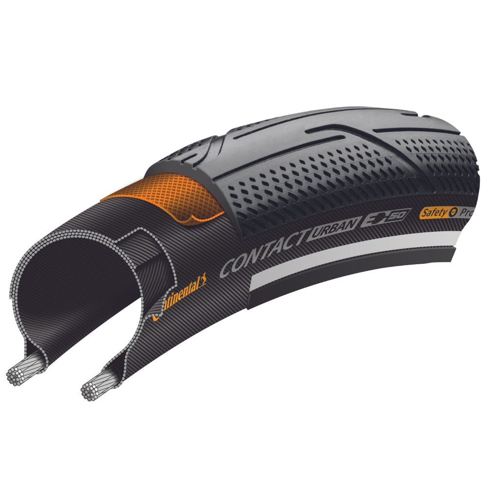 Continental CONTACT Urban Folding Tire - PureGrip | E50 - 16x1.35