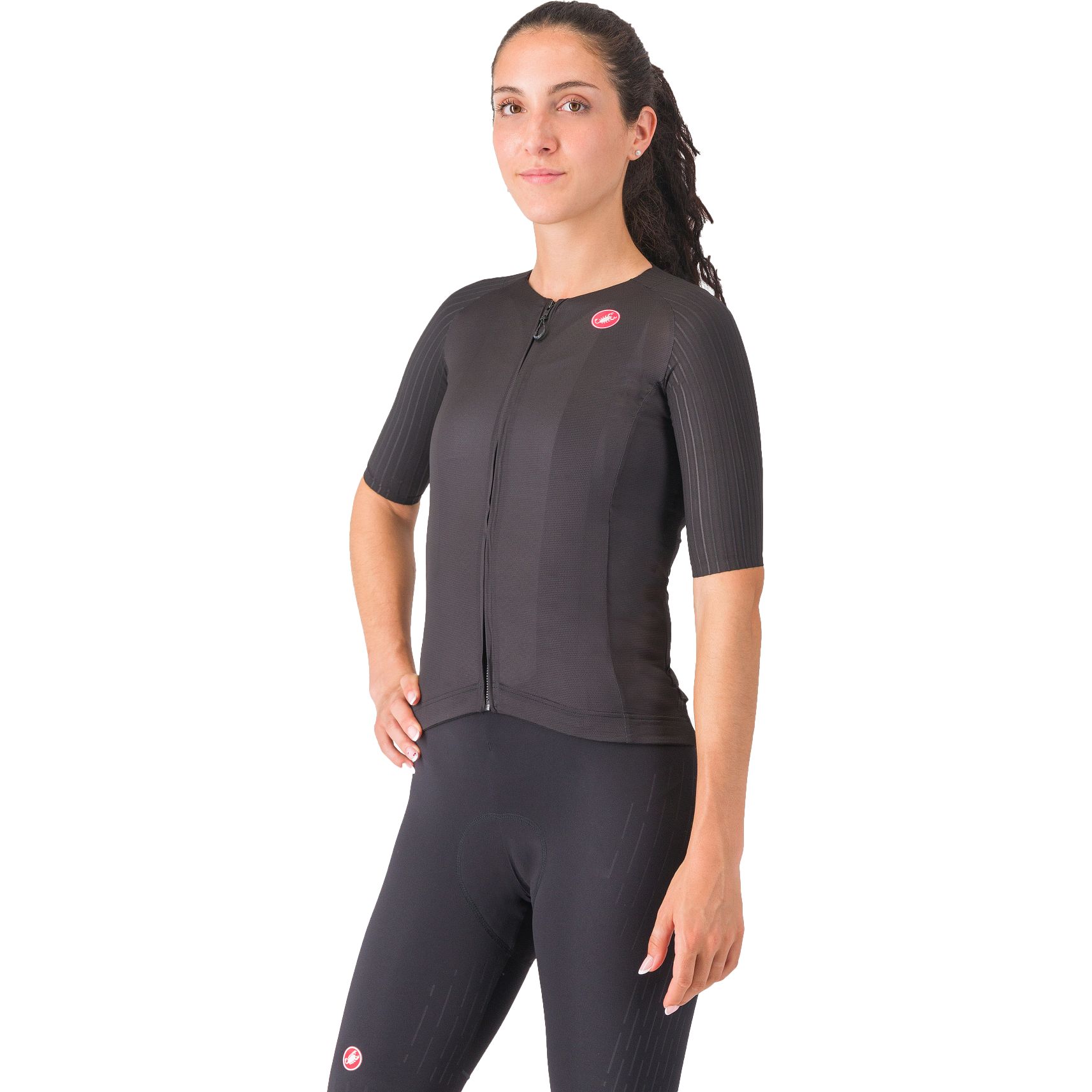 Produktbild von Castelli Aero Pro 8S Kurzarmtrikot Damen - schwarz 010