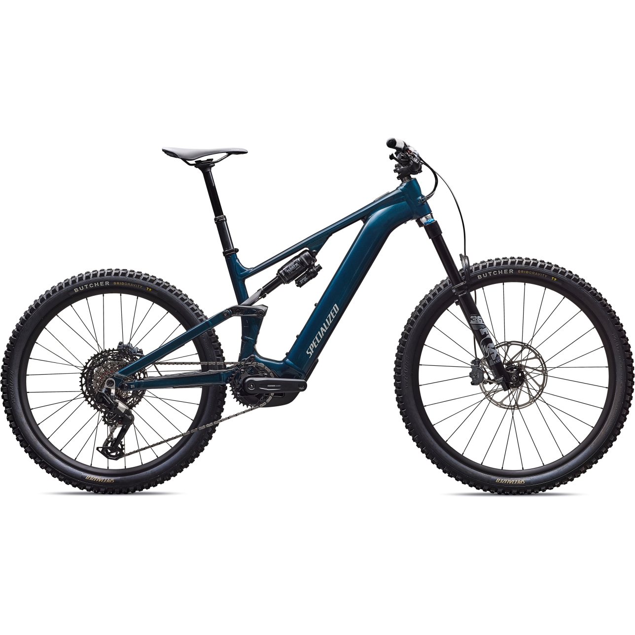Productfoto van Specialized TURBO LEVO 4 COMP ALLOY - E-MTB - 2026 - gloss deep lake metallic / dune white