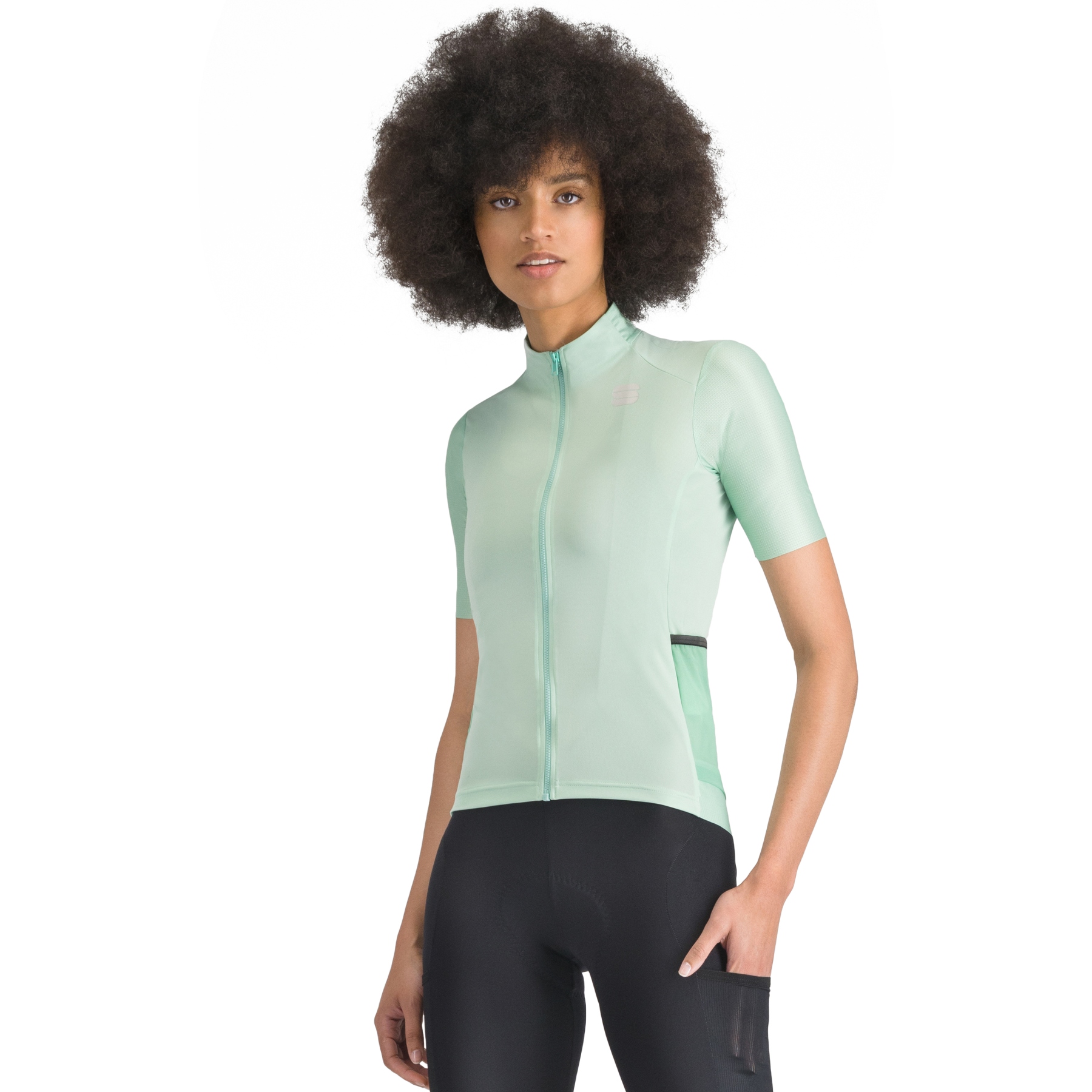 Picture of Sportful Supergiara Jersey Women - 3055 Lichen Green