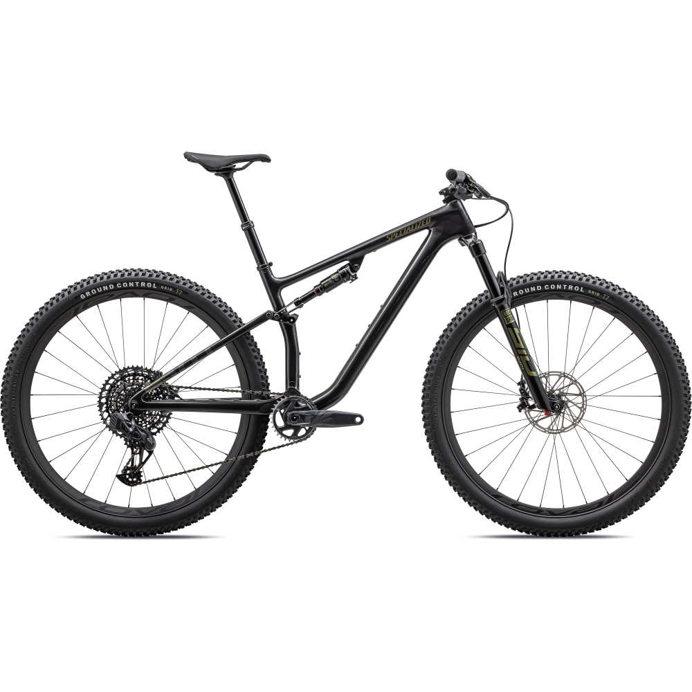 Produktbild von Specialized EPIC EVO EXPERT - 29&quot; Carbon Mountainbike - 2023 - gloss carbon / gold ghost pearl / pearl