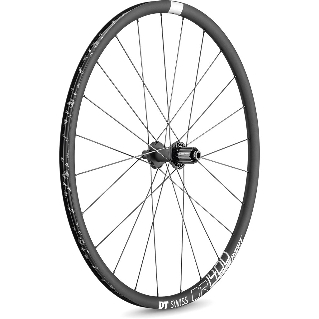 Image of DT Swiss CR 1400 DICUT 25 Rear Wheel | Clincher | Centerlock - 12x142mm - black