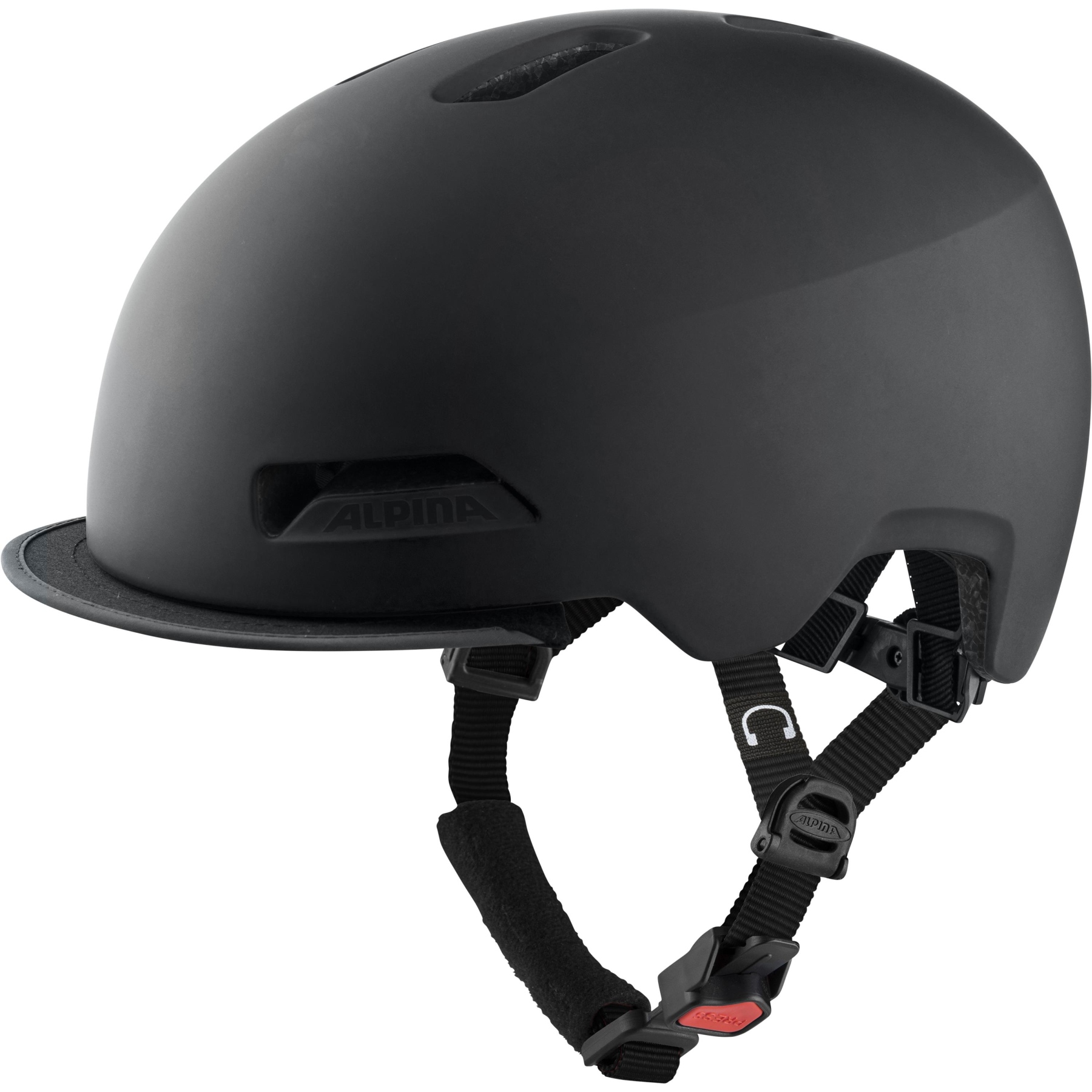 Picture of Alpina Brooklyn Bike Helmet - black matt