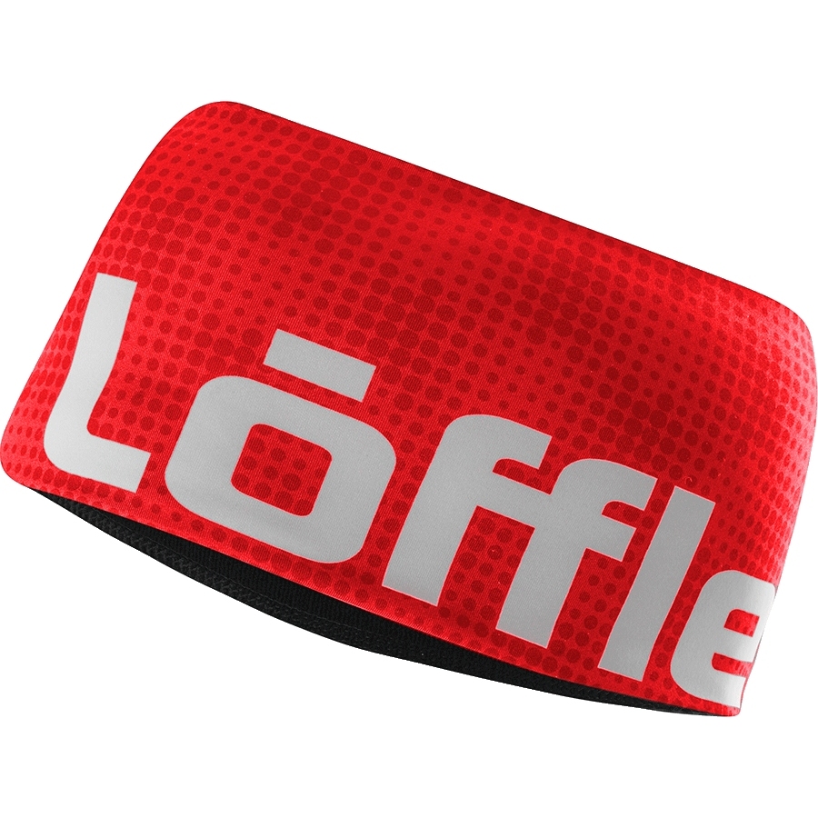 Produktbild von Löffler Wide Stirnband - rot 551