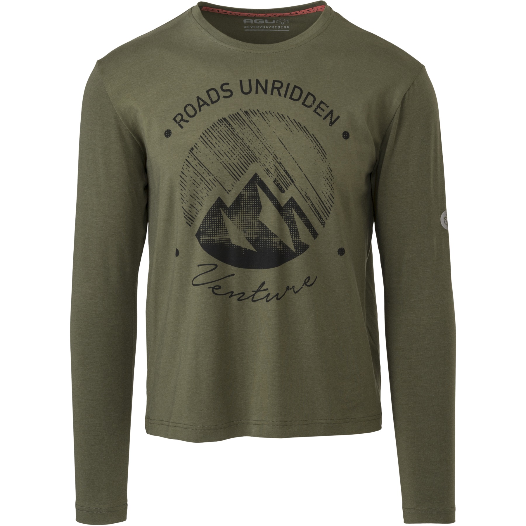 Image of AGU Venture Casual Performer Long Sleeve T-Shirt Unisex - army green