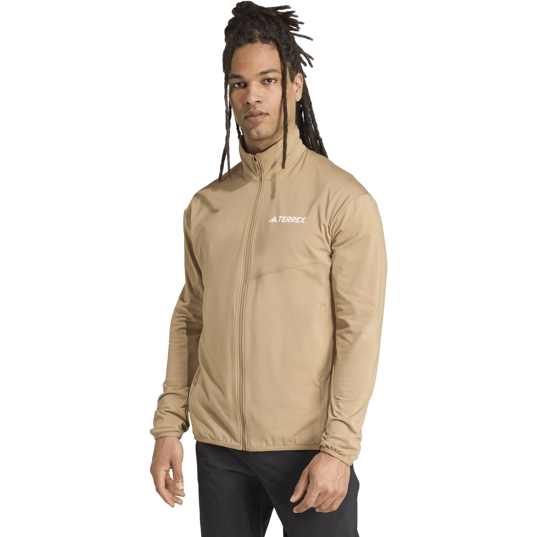 adidas TERREX Multi Climawarm Fleece Jacket Men - cardboard JM0139