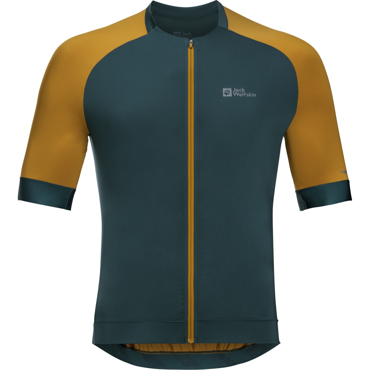 Produktbild von Jack Wolfskin Gravex Full Zip Kurzarmtrikot Herren - emerald