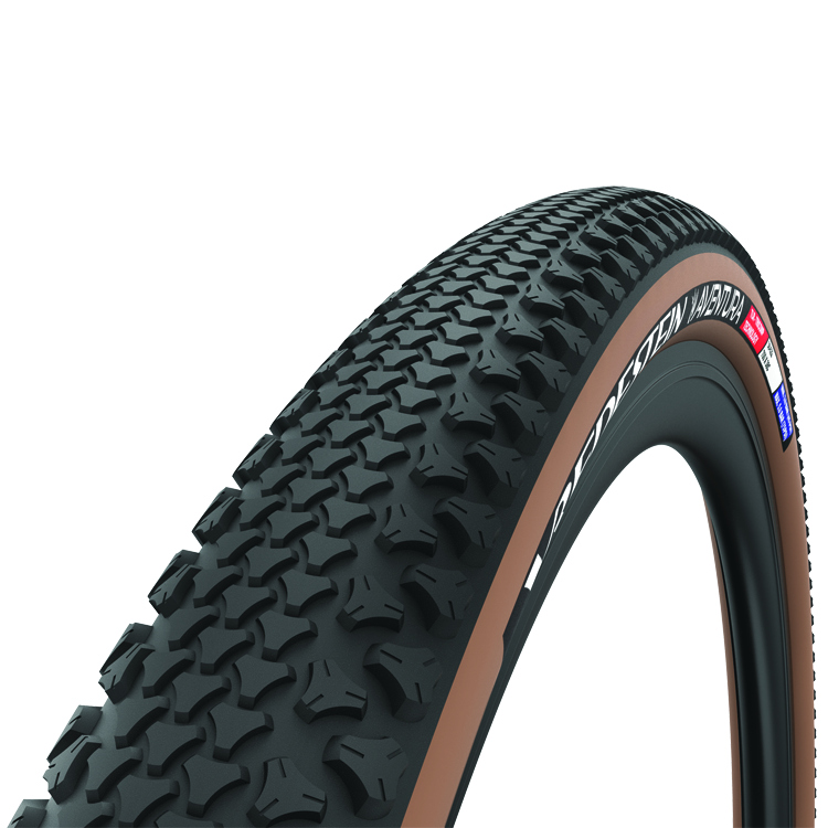 Productfoto van Vredestein Aventura TLR Folding Tire - 50-584 - retro black/transparent