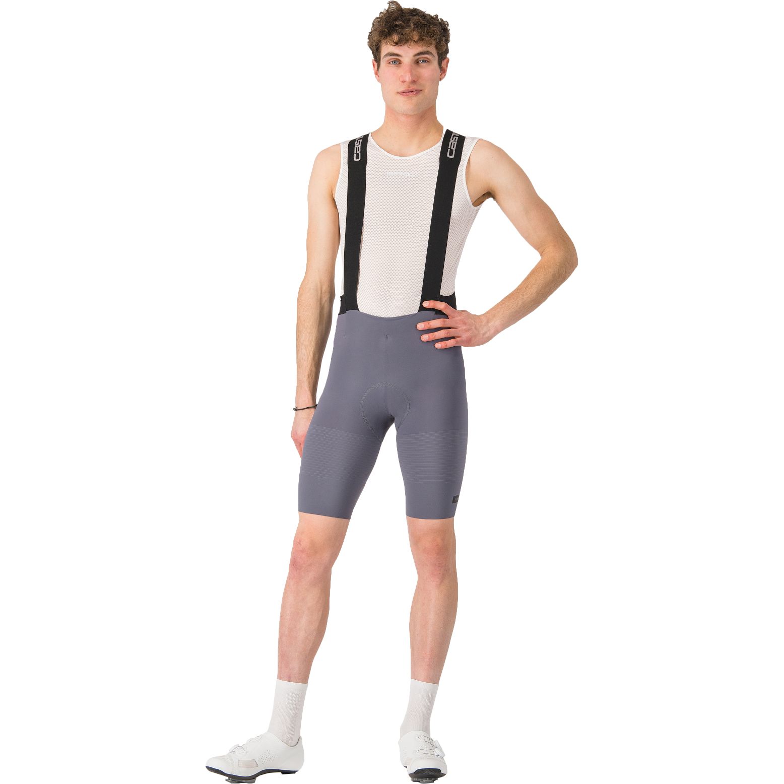 Castelli Premio Evo Bibshorts Men - smoky grey 021 | BIKE24