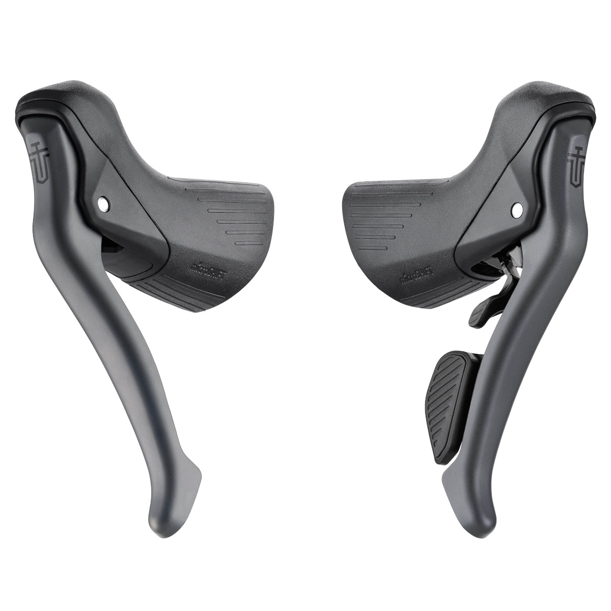 Produktbild von microSHIFT SWORD V2 Schalt-/Bremshebel Set - STI | für Mechanische Bremsen | 1x10-fach - links und rechts