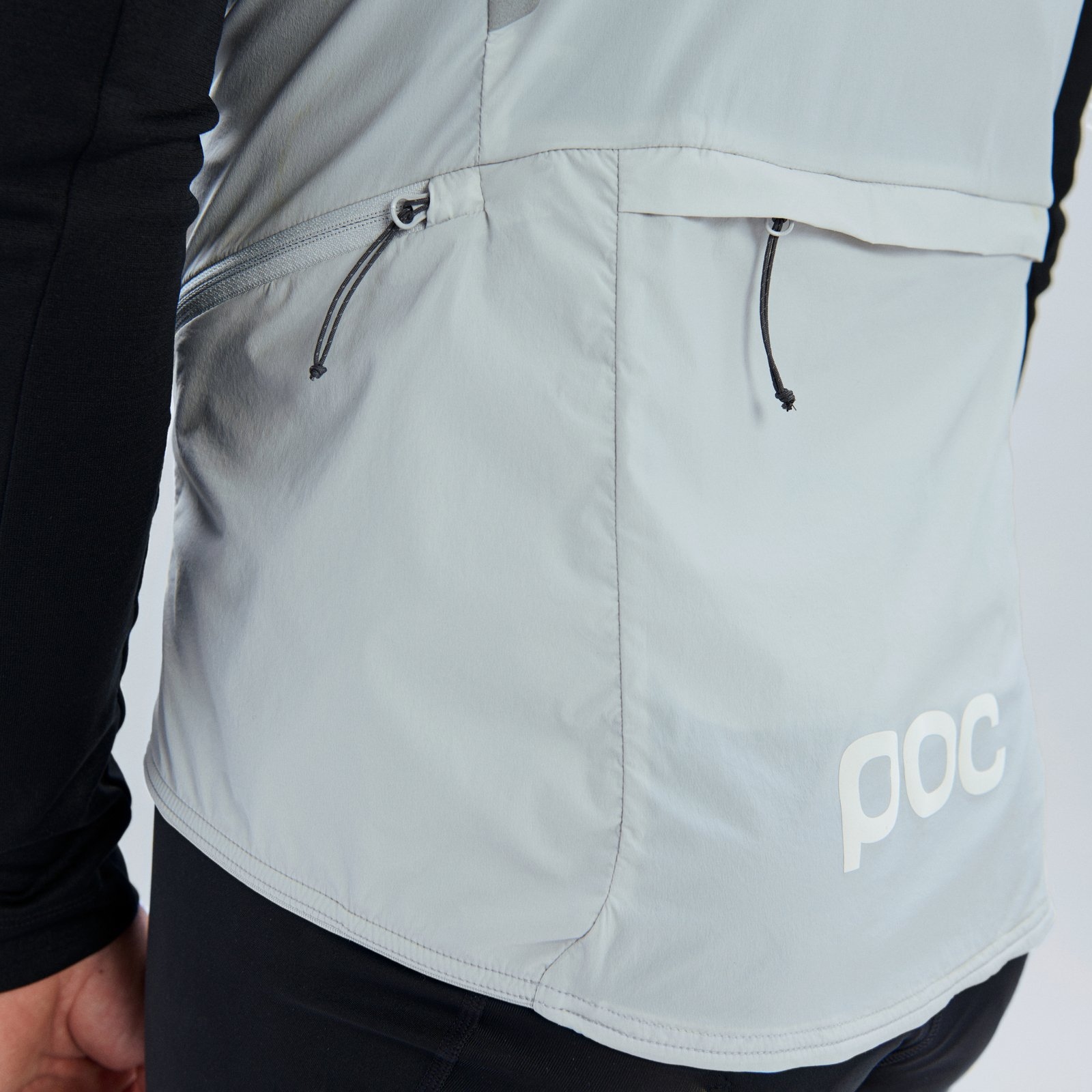 PEdALED Veste Thermique à Capuche Homme - Odyssey - Gris