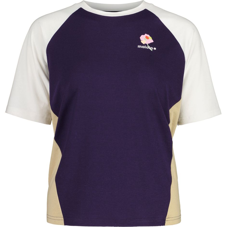 Женская футболка Maloja DambelM. Женская футболка Mountain - dark grape multi 1111