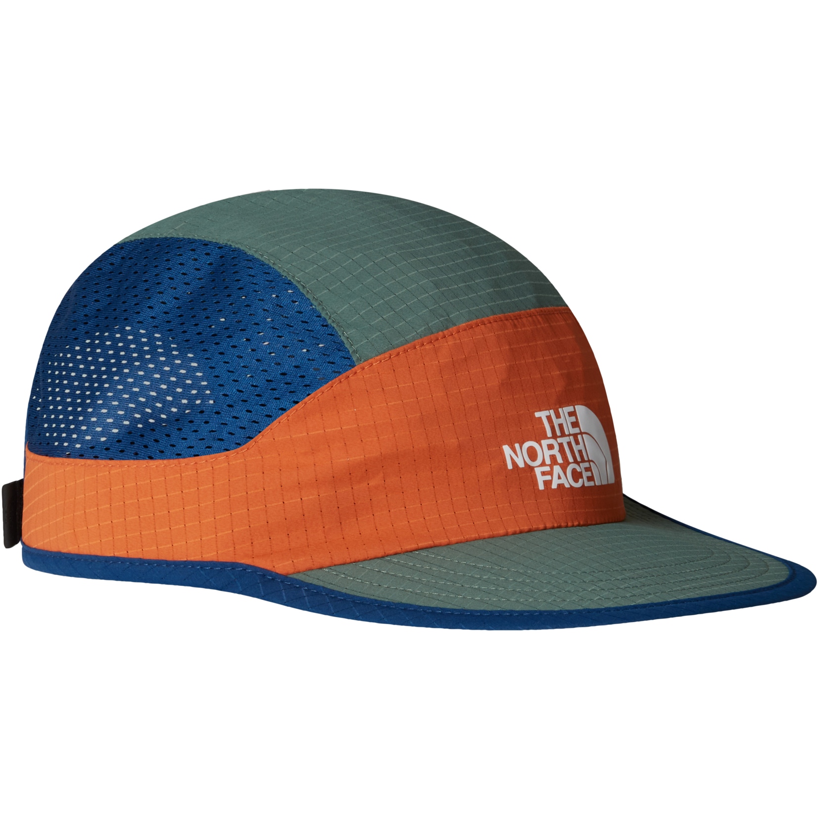 Image of The North Face Summer LT Run Hat - Duck Green/Iron Bronze/Estate Blue