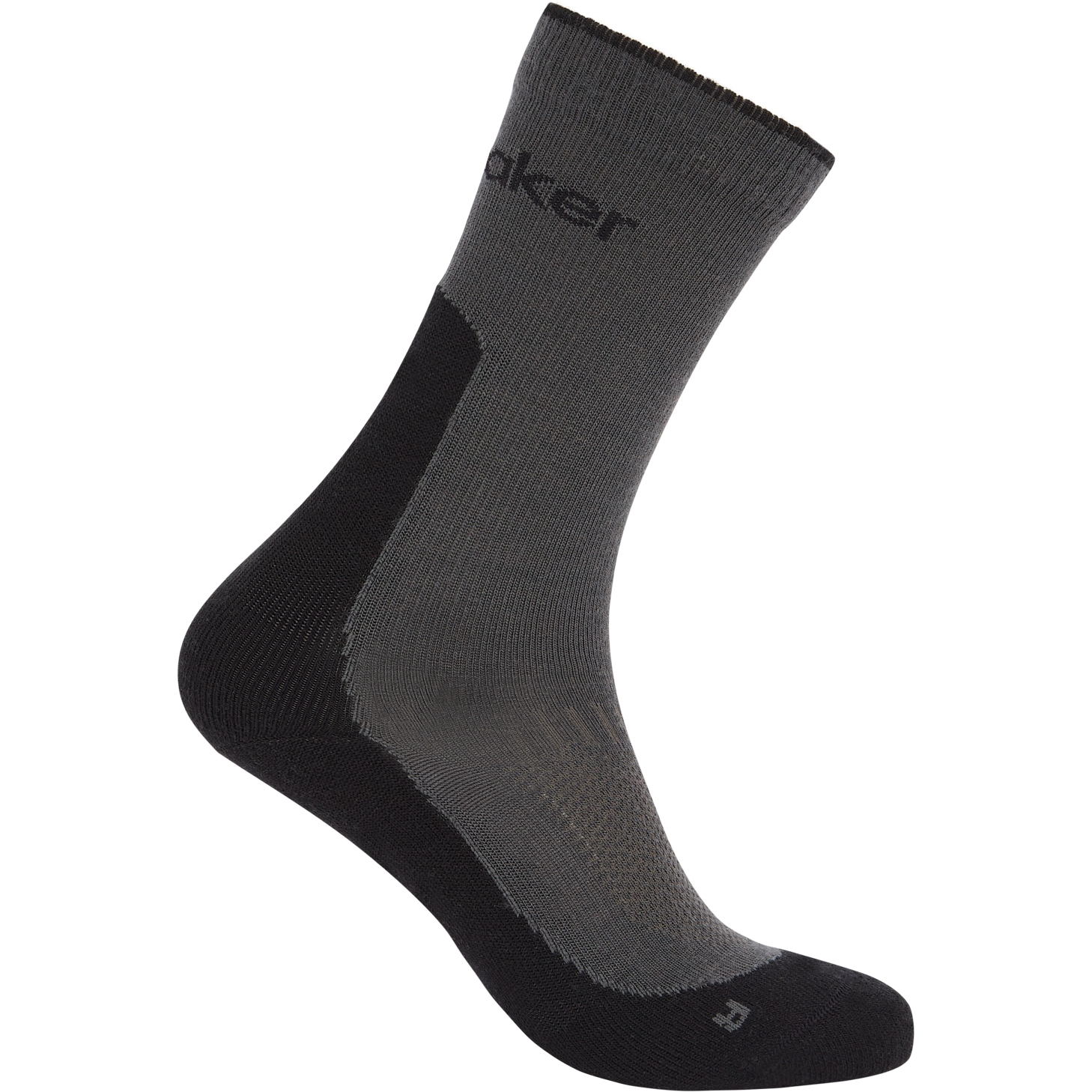 Produktbild von Icebreaker Merino Hike+ Light Socken Crew Damen - Obsidian/Schwarz