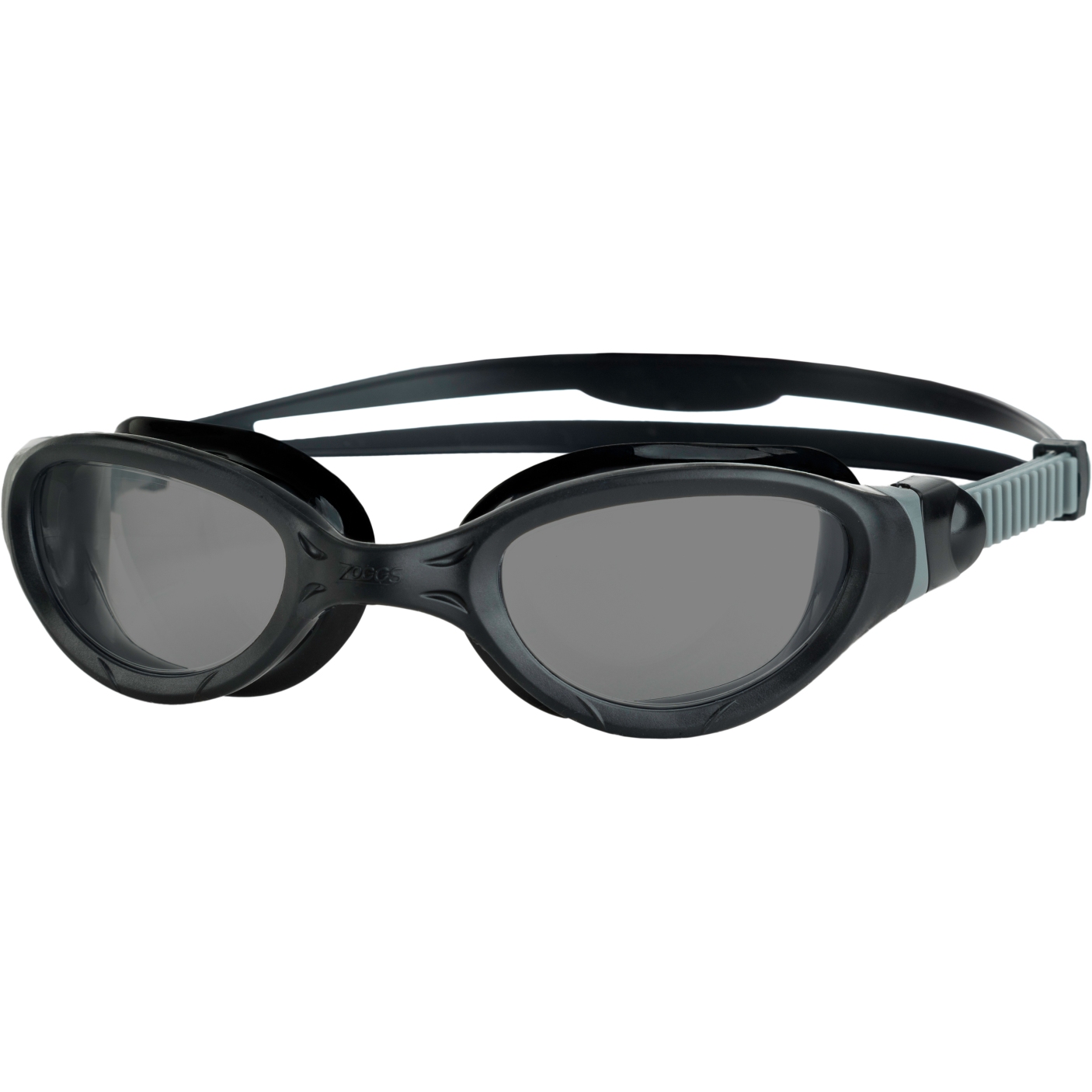 Zoggs Phantom 2 0 Swimming Goggles Black Grey Smoke Bike24