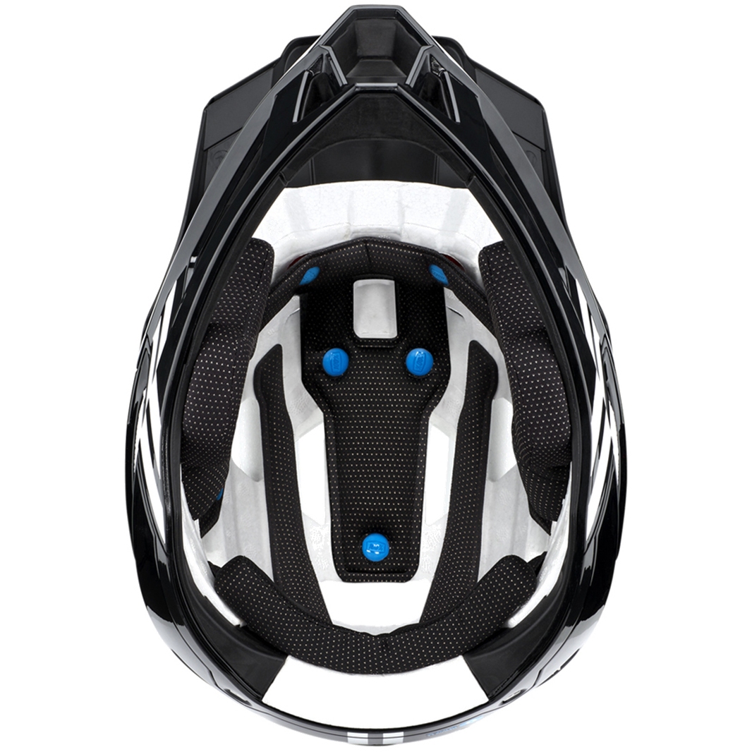 100% Trajecta Fidlock Helmet - Black | BIKE24