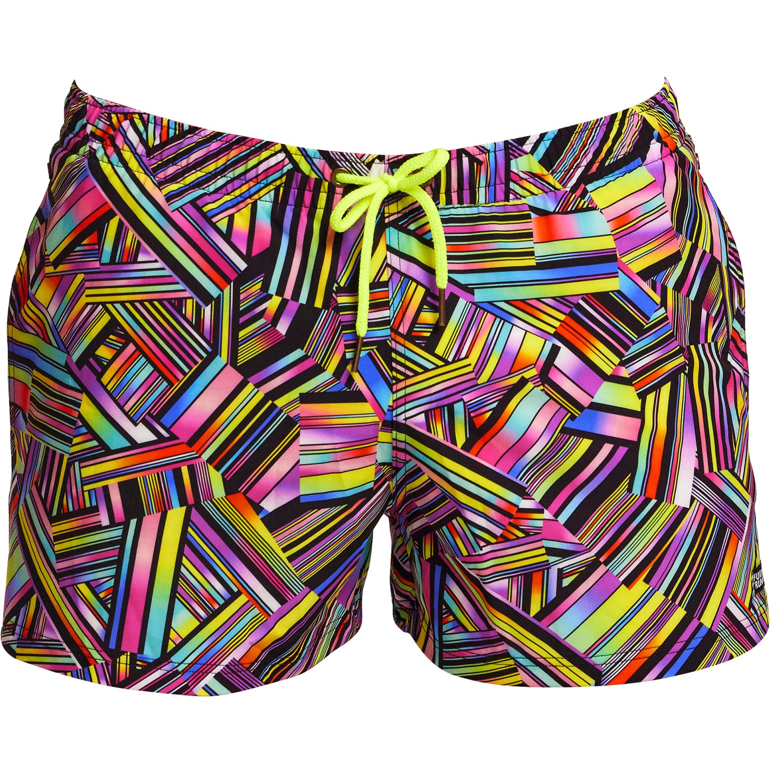 Picture of Funky Trunks Men&#039;s Shorty Shorts - Strip Straps