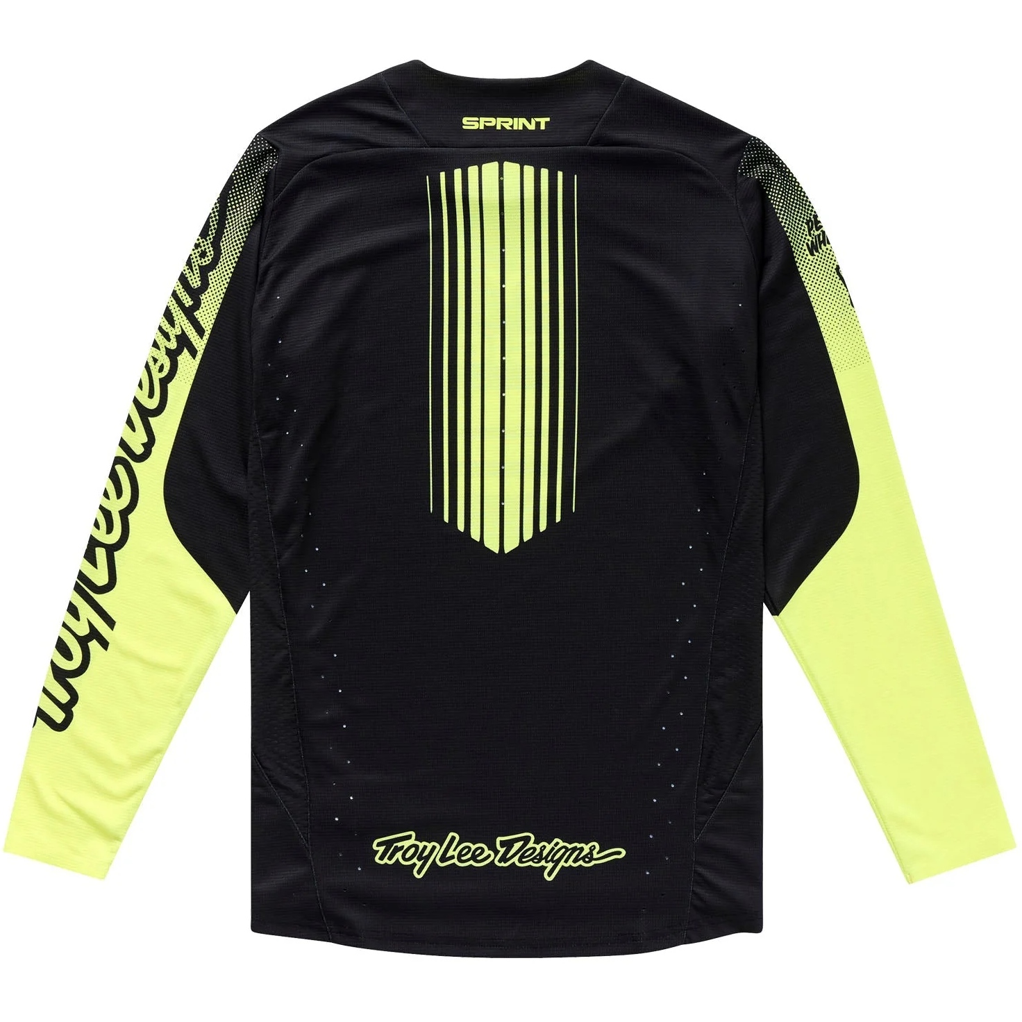 Troy Lee Designs Sprint Long Sleeve Jersey Men - Segment Black