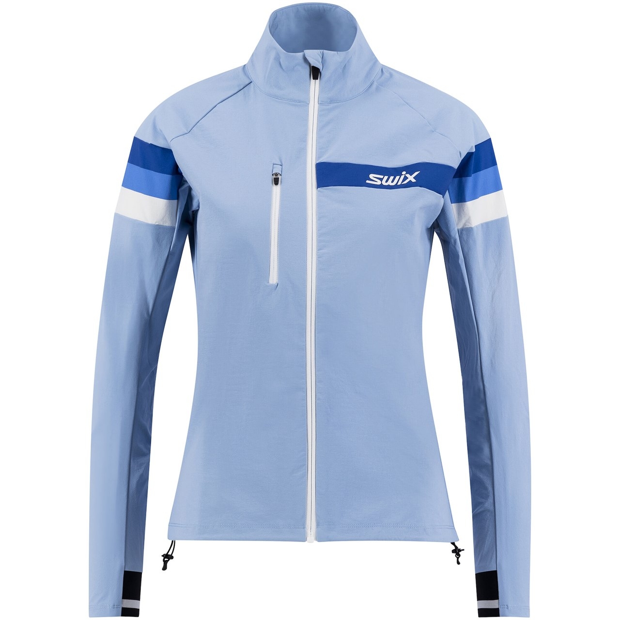 Picture of Swix Focus Womens Jacket - Bluebell