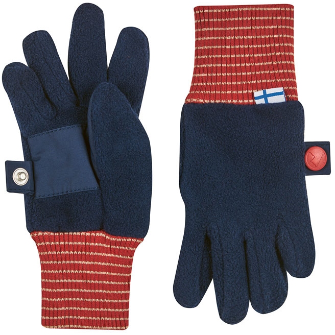 Picture of Finkid SORMIKAS Kids Gloves - navy/red