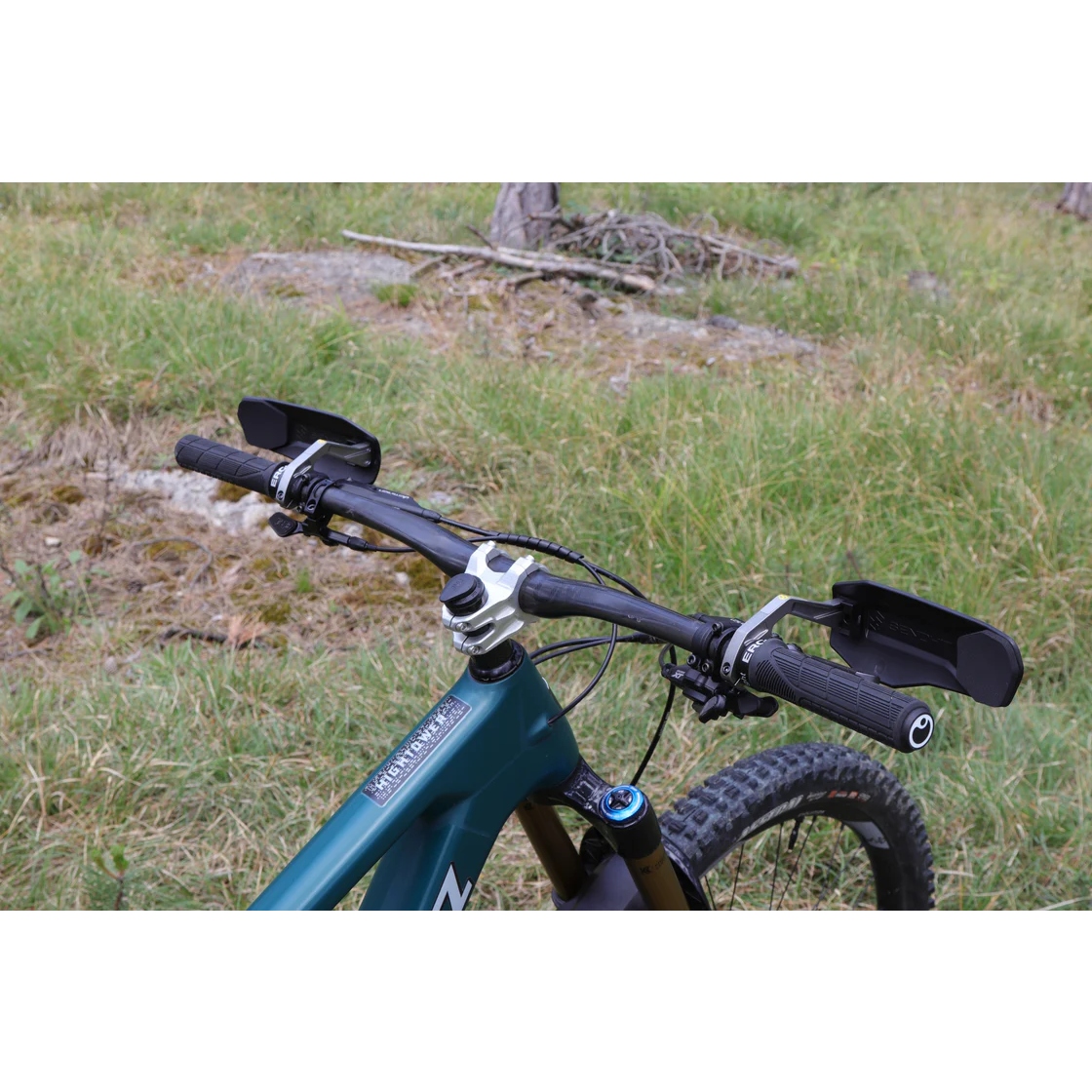 Sendhit Protectores de Manos - Nock V2 - negro / soporte gris | BIKE24