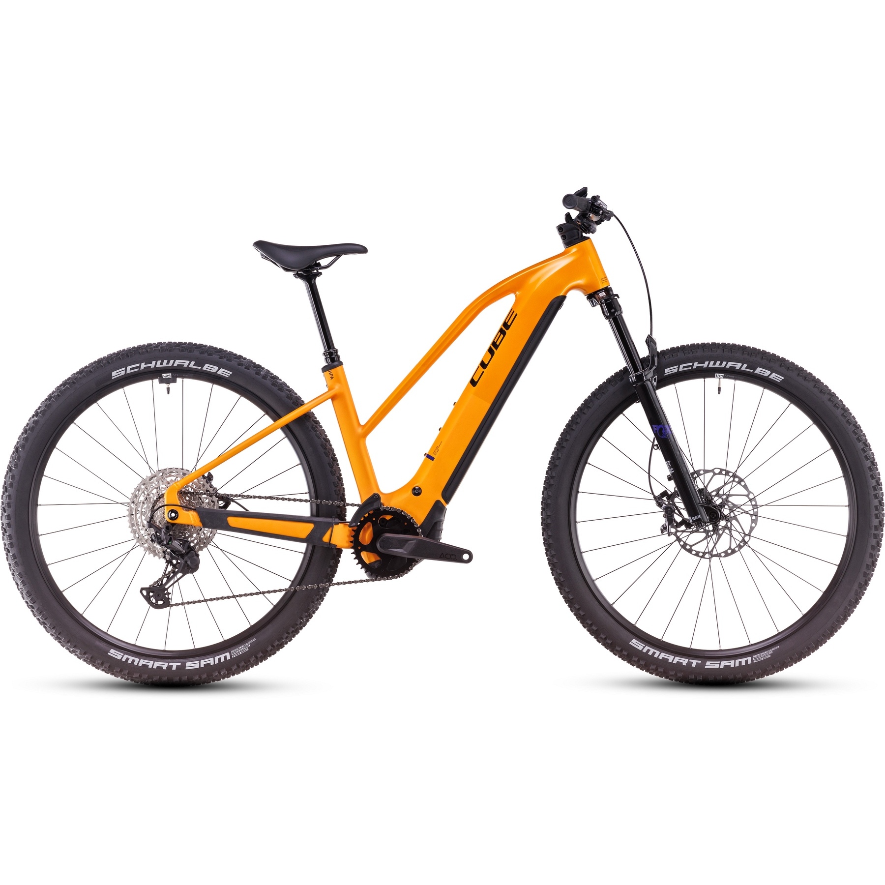 CUBE REACTION HYBRID SLX 800 - Women Electric Mountain Bike - 2025 - 29" -  spectraorange / violet | BIKE24